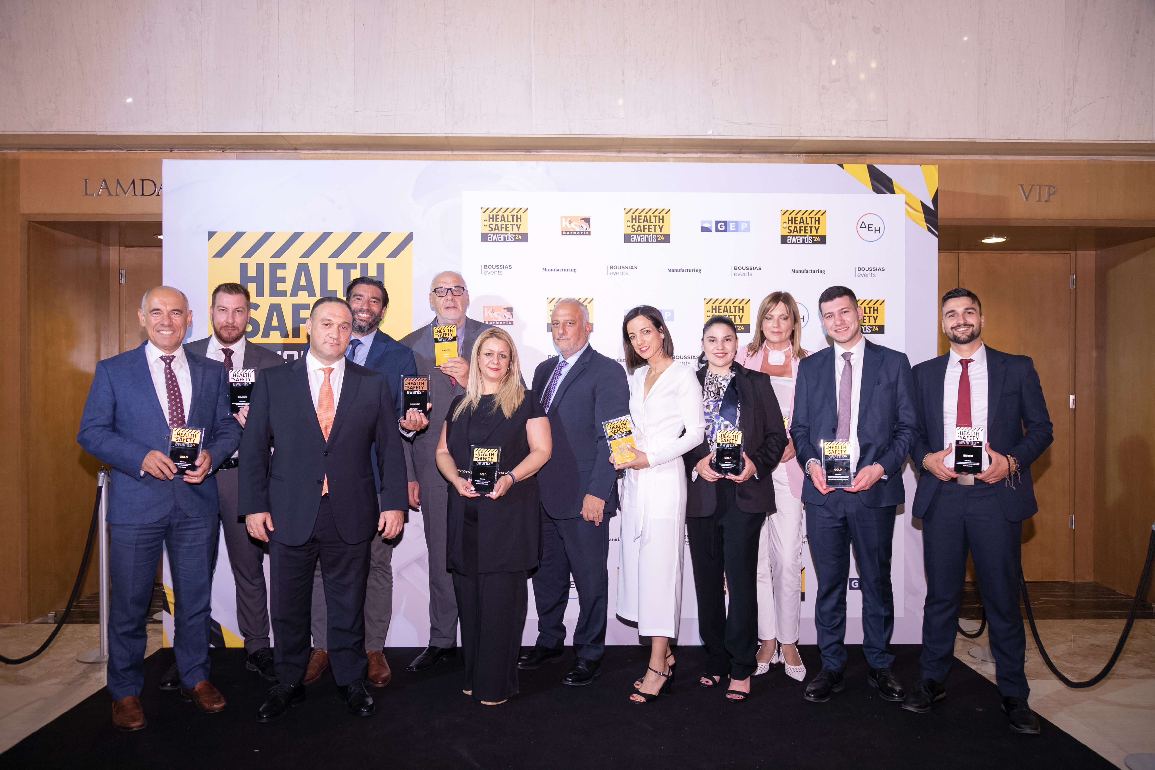 Attica Group received a total of 11 awards  at the Health & Safety Awards 2024 and Loyalty Awards 2024
