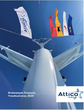 Attica Group - Απολογισμός Εταιρικής Υπευθυνότητας 2020