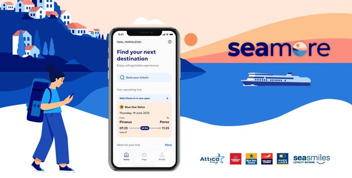 Attica Group elevates passenger travel experience  through “seamore” mobile app